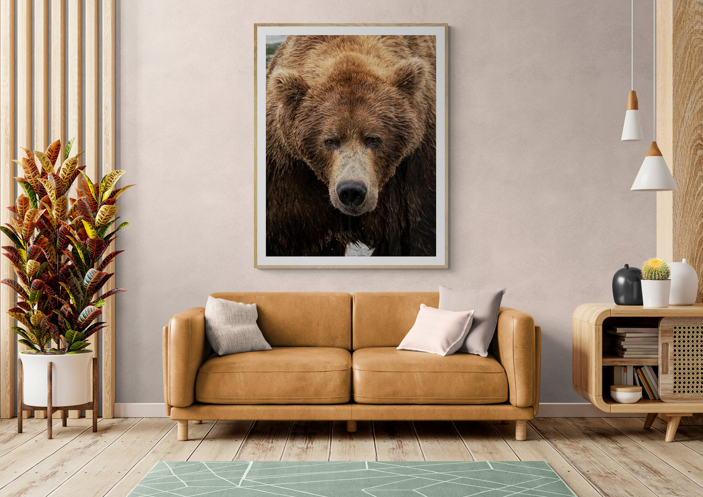 Brown Bear Portrait